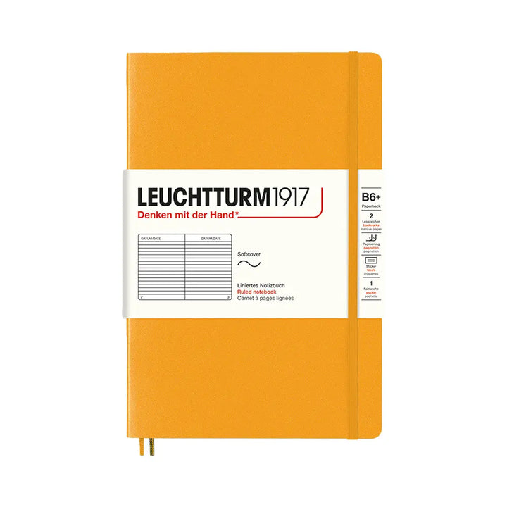 Leuchtturm 1917 B6+ Paperback Softcover Notebook 123ct