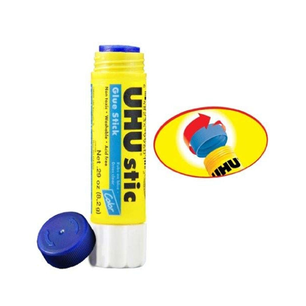 UHU Blue stic .29oz Non-toxic Washable Glue Stick