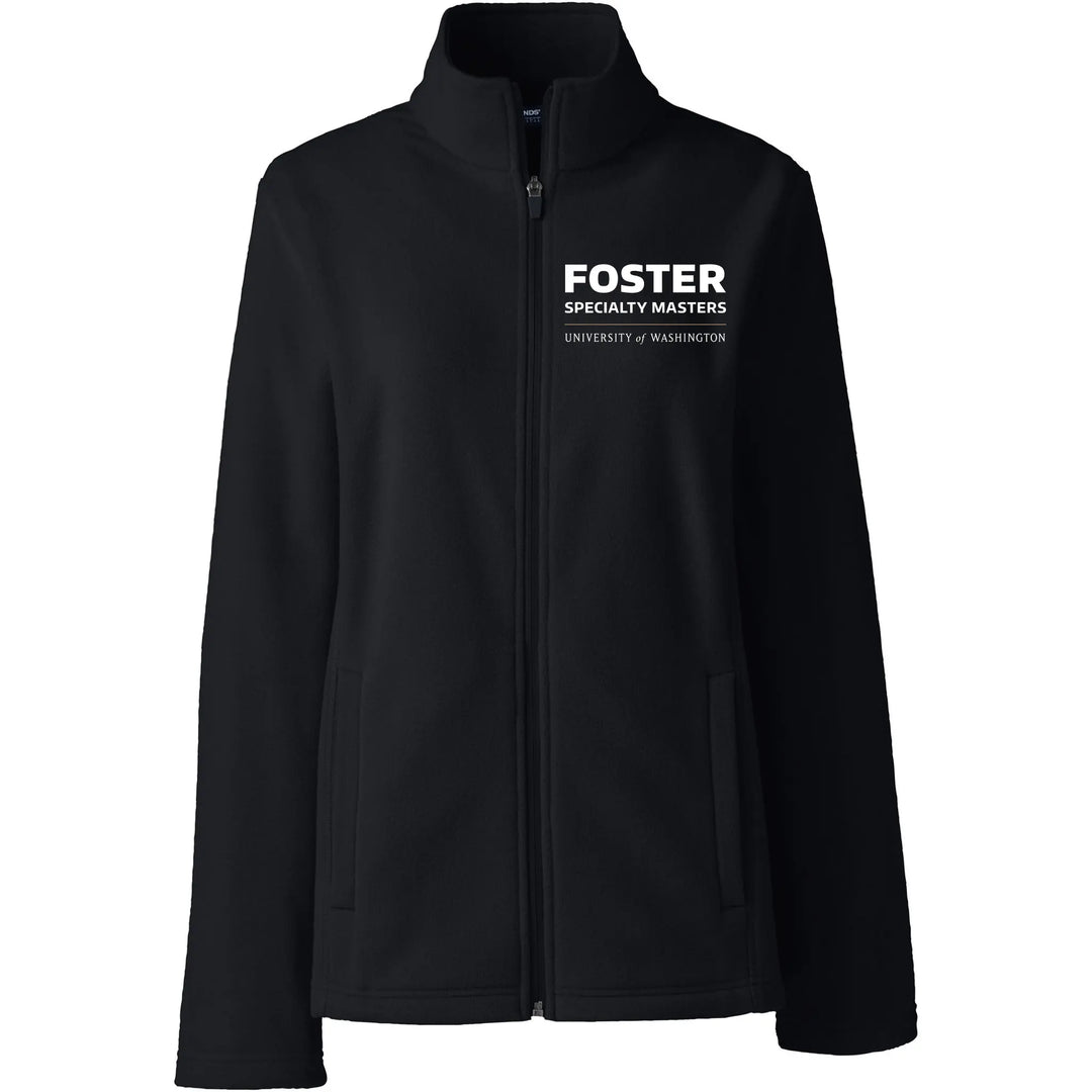 Lands' End Women's UW Foster Specialty Masters ThermaCheck Fleece Full Zip