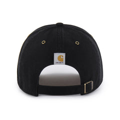 Carhartt x 47 Brand Black Washington Huskies Clean Up Adjustable Hat Back Hover