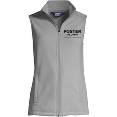 Photo of Lands' End Women's UW Foster Alumni ThermaCheck Fleece Vest.