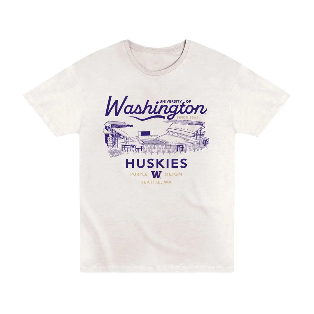 Uscape Unisex Washington Huskies Husky Stadium Tee