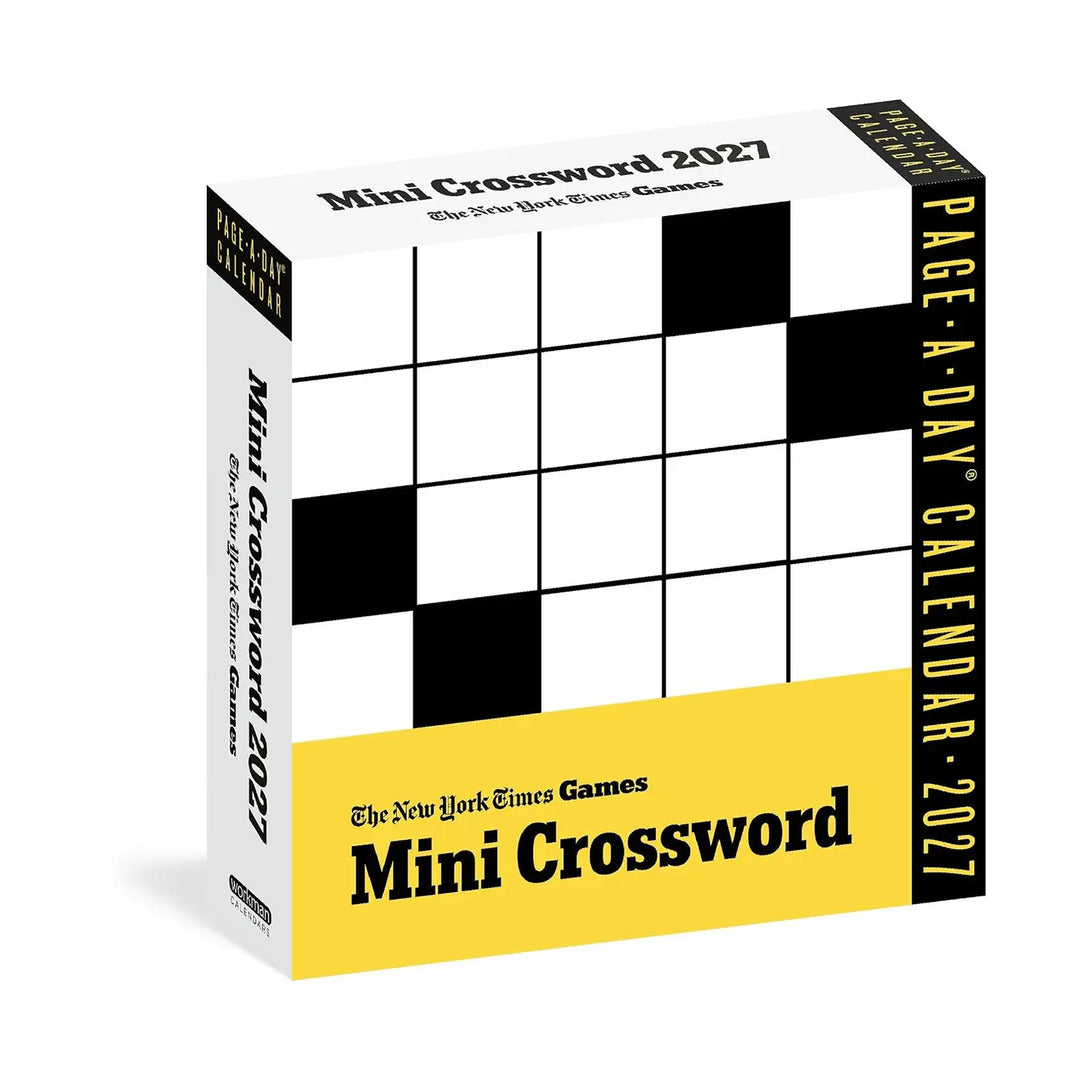 The New York Times Mini Crossword Page-A-Day 2027 Calendar