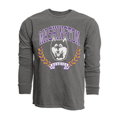 Blue 84 Reserve Unisex Vault Dog Laurels Dyed Long Sleeve Tee
