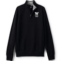 Lands' End Unisex UW Bothell School of Business Cotton Modal Quarter Zip Sweater thumbnail