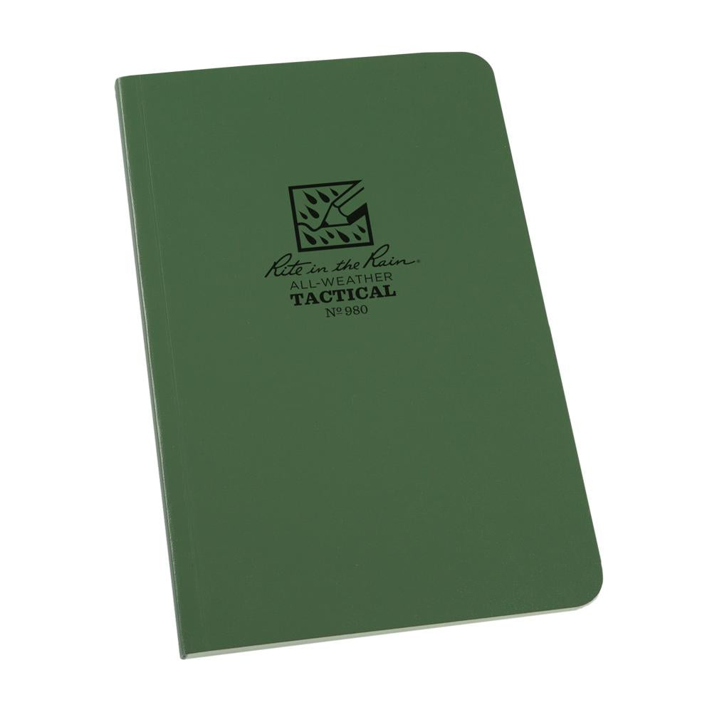 Rite in the Rain Green 4-5/8"x7-1/4" Tactical Perfect 80ct