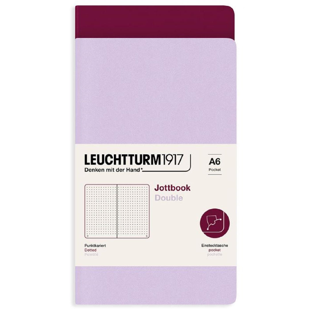 Leuchtturm 1917 Jottbook Double Pack A6 Flexcover Notebook 59ct