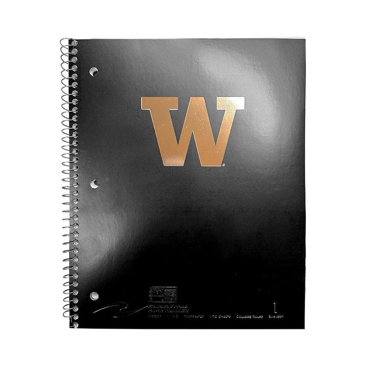 RS 'W' Logo 8.5" x 11" 1-Subject Notebook