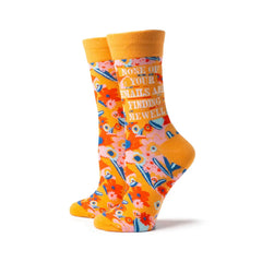 Photo of Two Left Feet Corporate Queen Socks Small.
