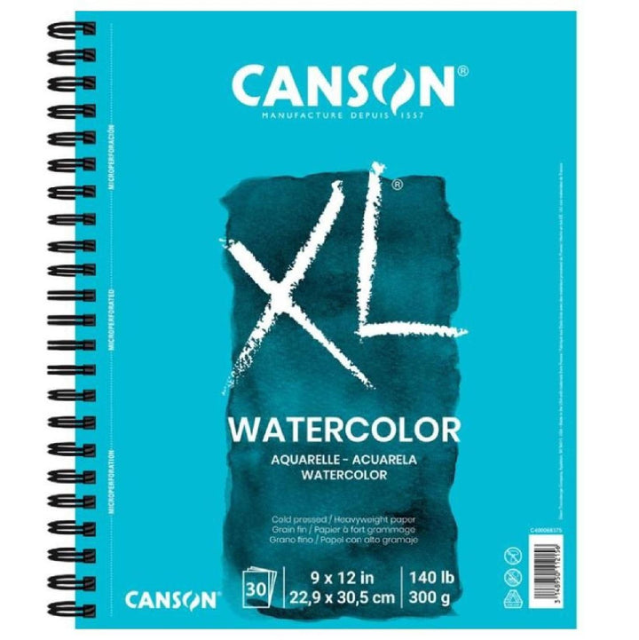 Canson XL 140lb Cold Press Watercolor Pad