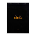 Rhodia Black 8.25"x11.75" Lined 3 Holes Top Stapled 80ct thumbnail