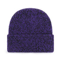 47 Brand Marled Purple Washington Huskies Brain Freeze Cuff Knit Beanie thumbnail