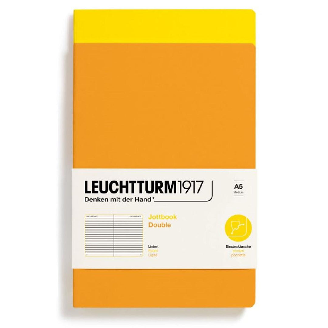 Leuchtturm 1917 Jottbook Double Pack A5 Flexcover Notebook 59ct