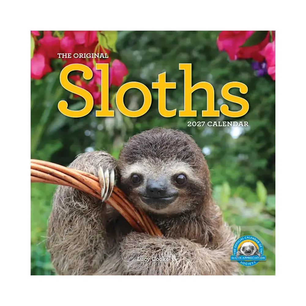 Original Sloths Wall 2027 Calendar