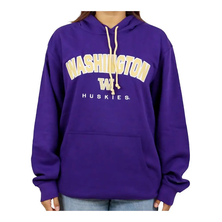 Champion Men's FW25 Applique Washington Huskies Stadium Hoodie