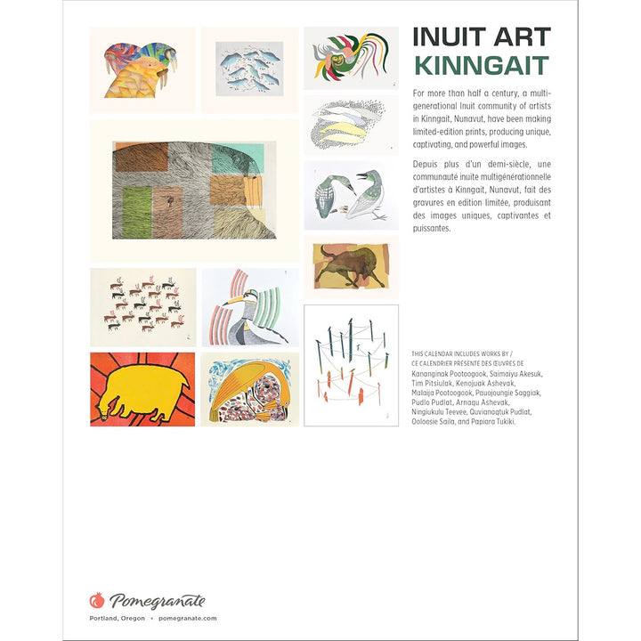 Inuit Art: Kinngait 2026 Mini Wall Calendar