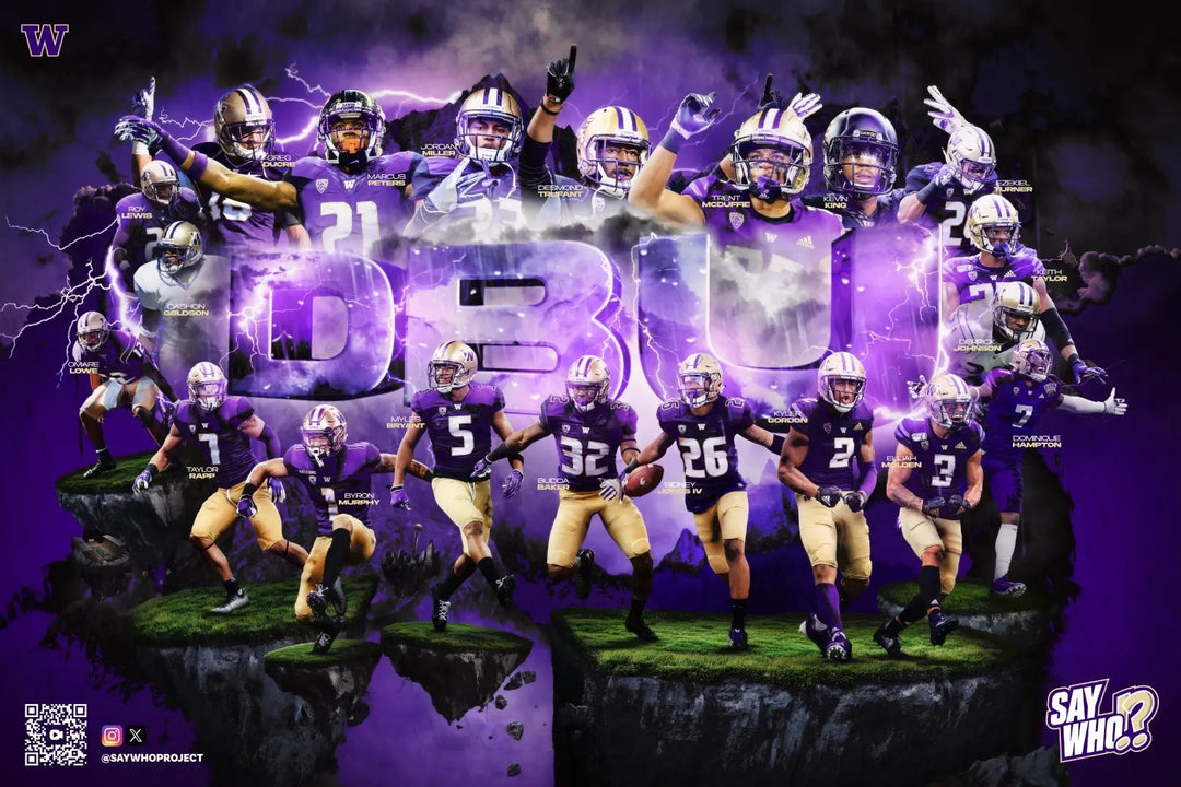 UW ICA Say Who DBU Poster 24" x 36"