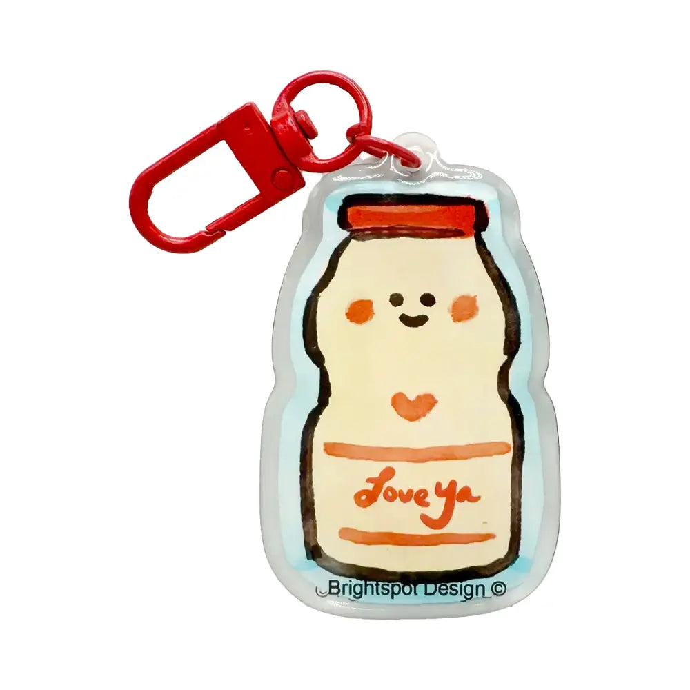 Brightspot Design Probiotic Keychain