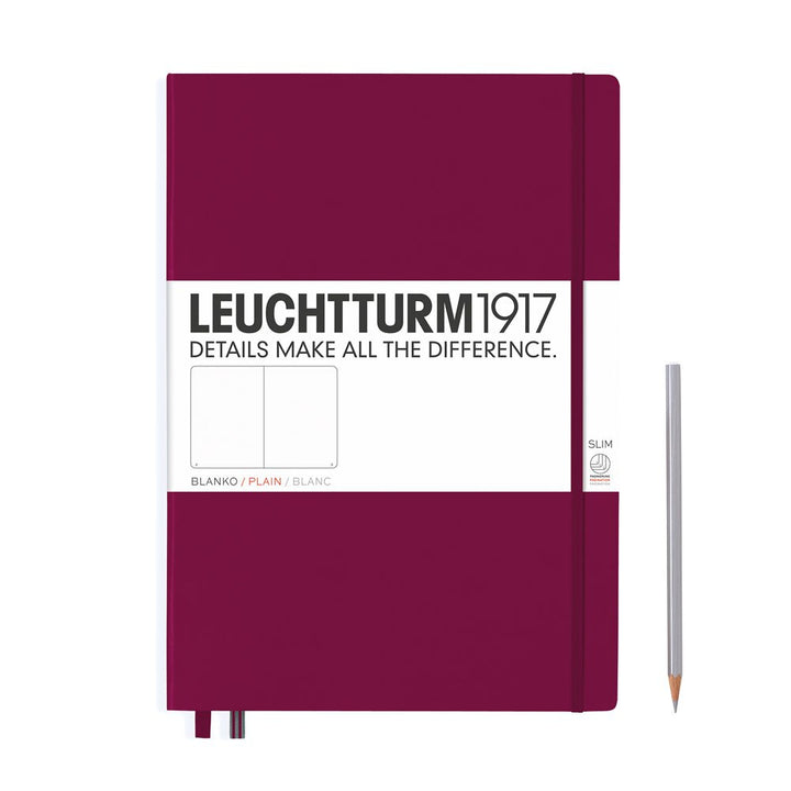 Leuchtturm 1917 Master Slim A4+ Hardcover Notebook 121ct