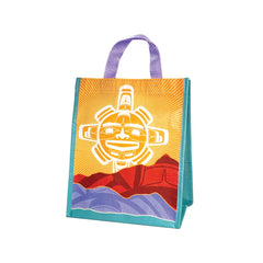 Photo of Native Northwest Chilkat Sun Small Eco Bag.