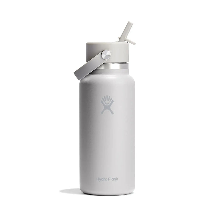 Hydro Flask Tonal Birch Wide Flex Straw Cap Travel Water Bottle 32oz