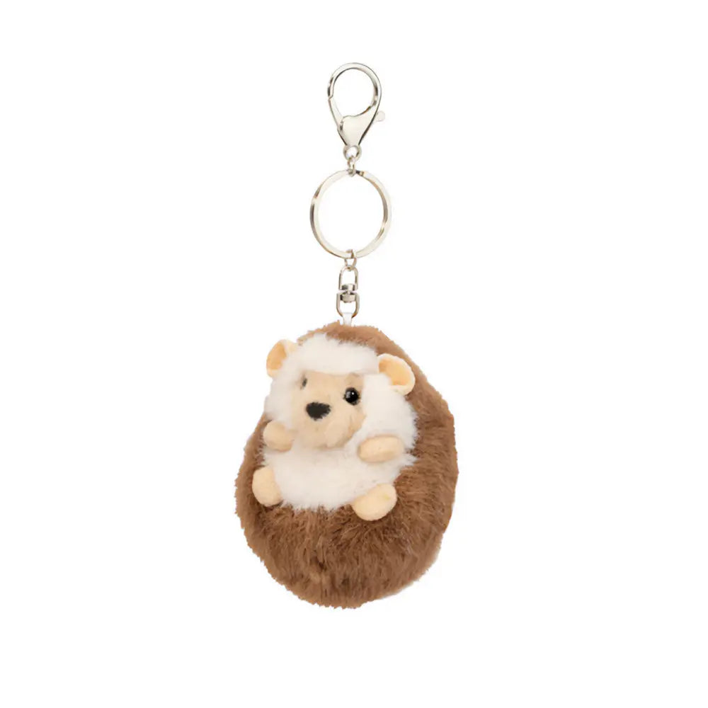 Douglas Spunky Hedgehog Plush Bag Charm