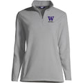 Lands' End Women's UW Bothell Thermacheck Fleece Quarter Zip thumbnail
