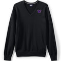 Lands' End Unisex UW Cotton Modal V-neck Pullover Sweater thumbnail