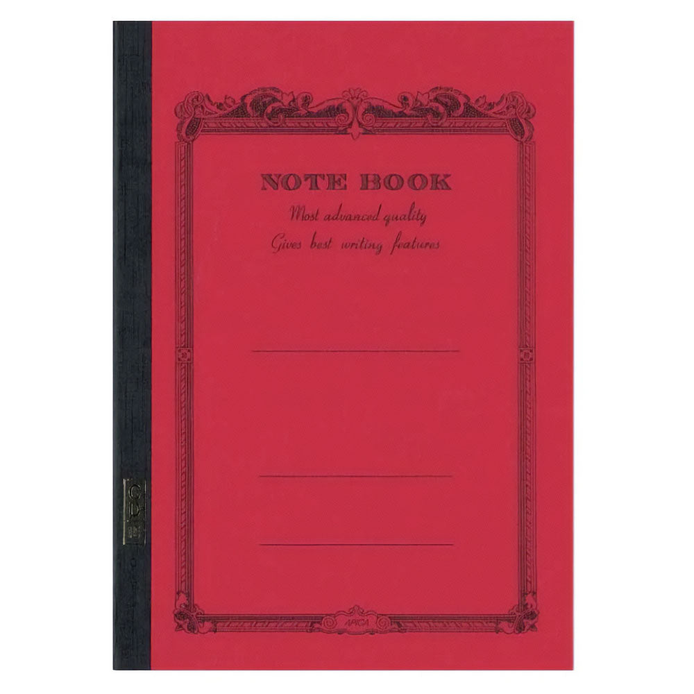 Apica Red CD11 5.8" x 8.2" Lined Notebook 28ct