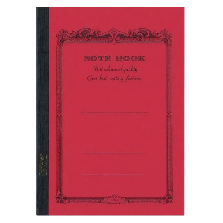 Apica Red CD11 5.8" x 8.2" Lined Notebook 28ct
