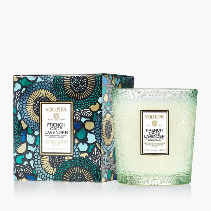 Voluspa French Cade Lavender Classic Candle 9oz