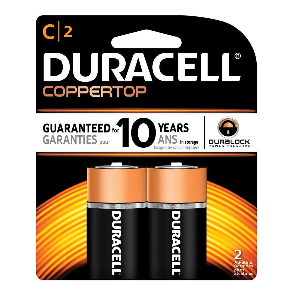 Duracell C Batteries 2-pack