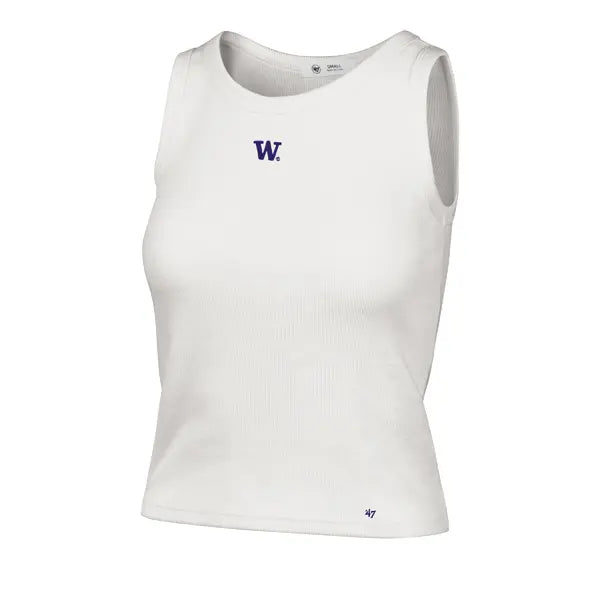 47 Brand Women's W Logo Skyhook Baby Rib Tank