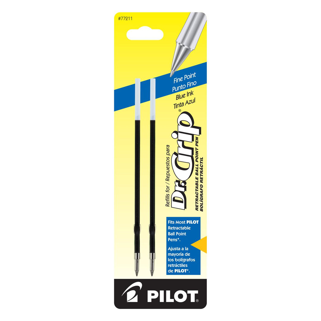 Pilot Dr. Grip Ballpoint Refill 2 Pack