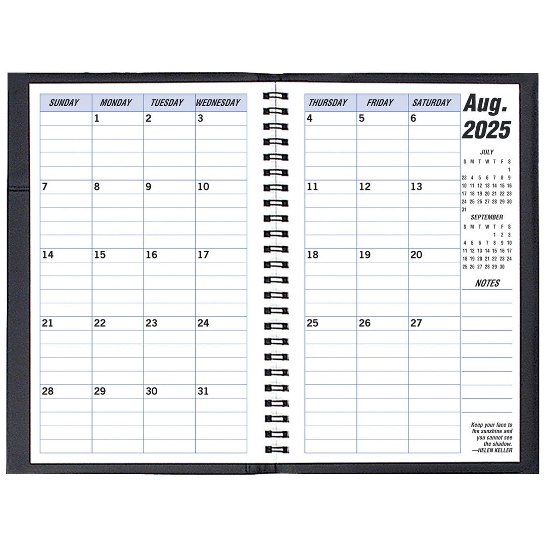 Payne TechnoColor 2025-2026 Academic 5.5" x 8.5" Monthly Planner