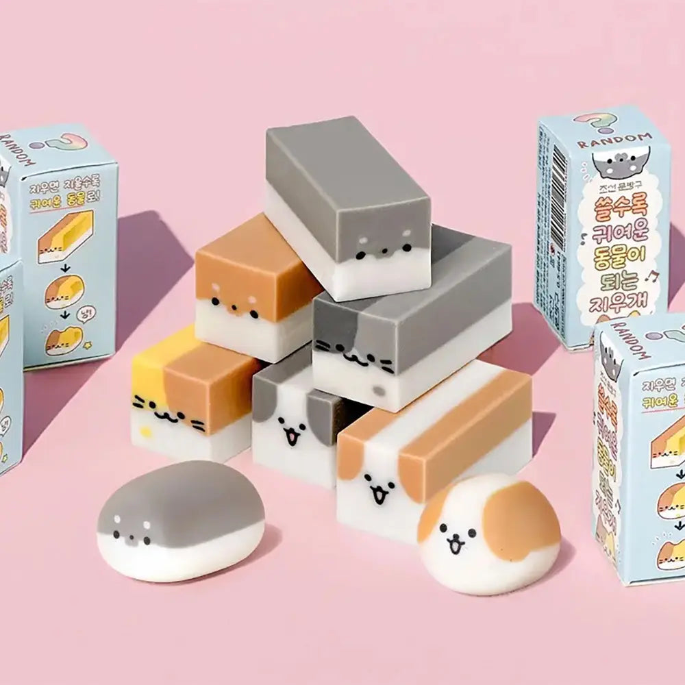 K-Wonderland Magic Transform Animal Eraser