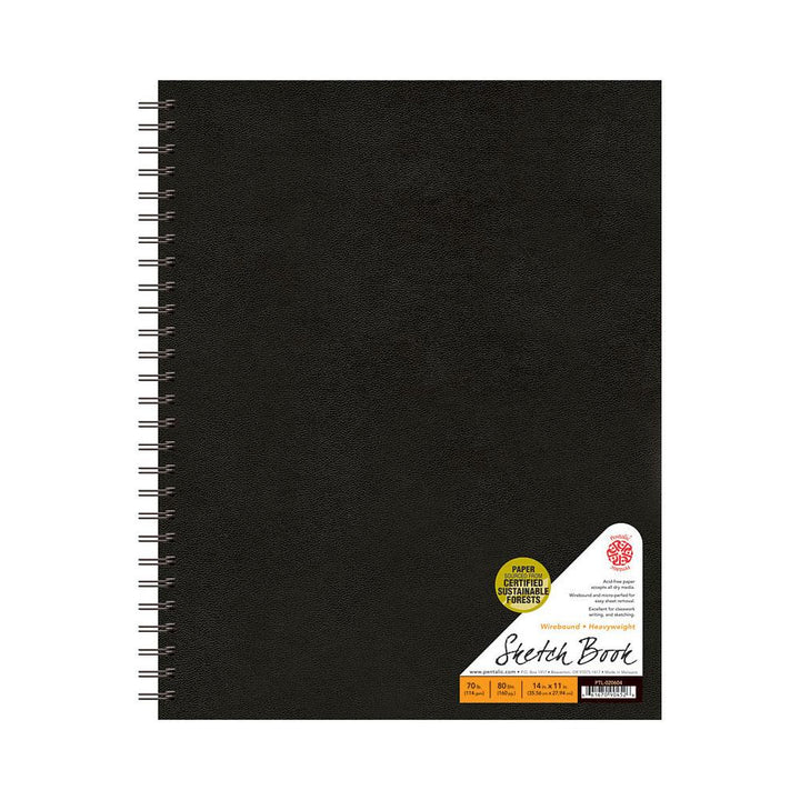 Pentalic Traditional Spiral Bound Sketch Book