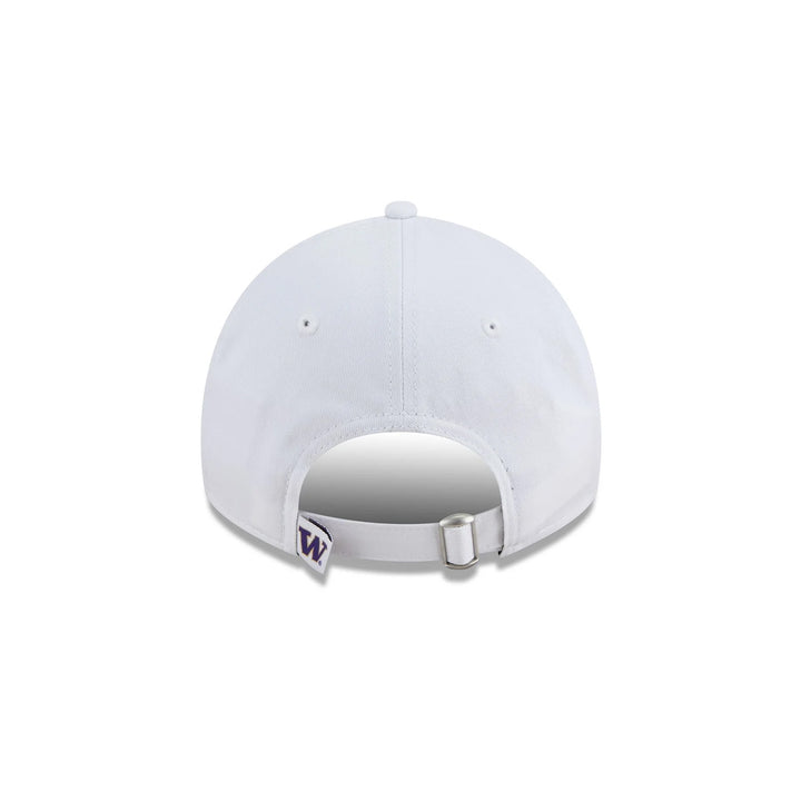 New Era Women's White Huskies Fan 9Twenty Adjustable Hat