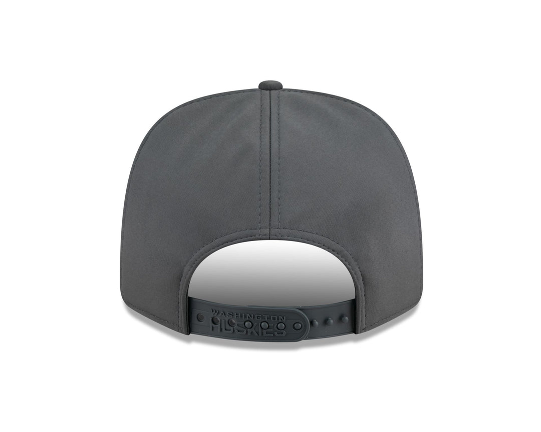 New Era 2025 Sideline Charcoal 970 Solid Silicone Patch Adjustable Hat