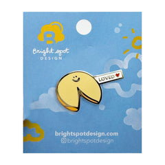 Photo of Brightspot Design Fortune Cookie Pin.