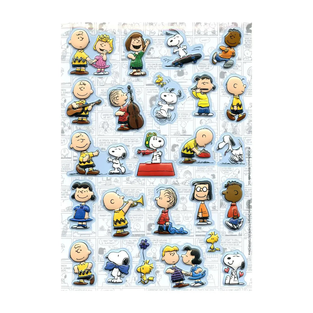 Peanuts Large Sticker Sheet Set