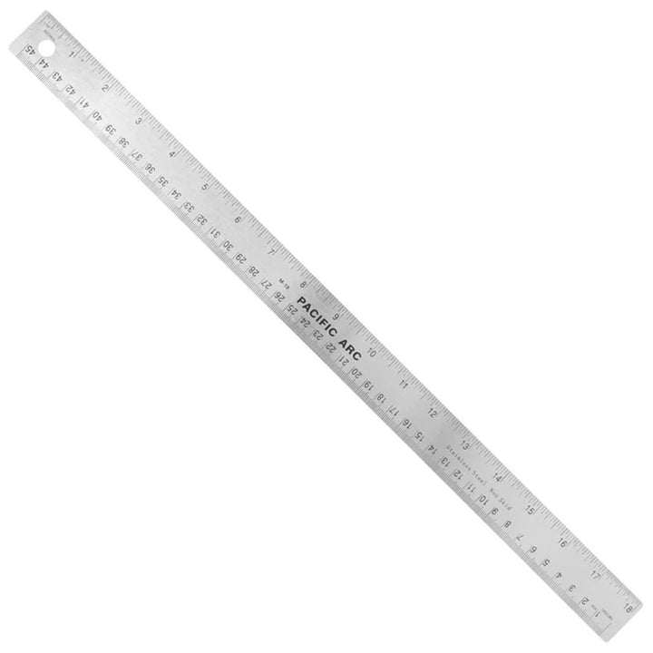 Pacific Arc Flexible Stainless Steel Cork-backed Ruler