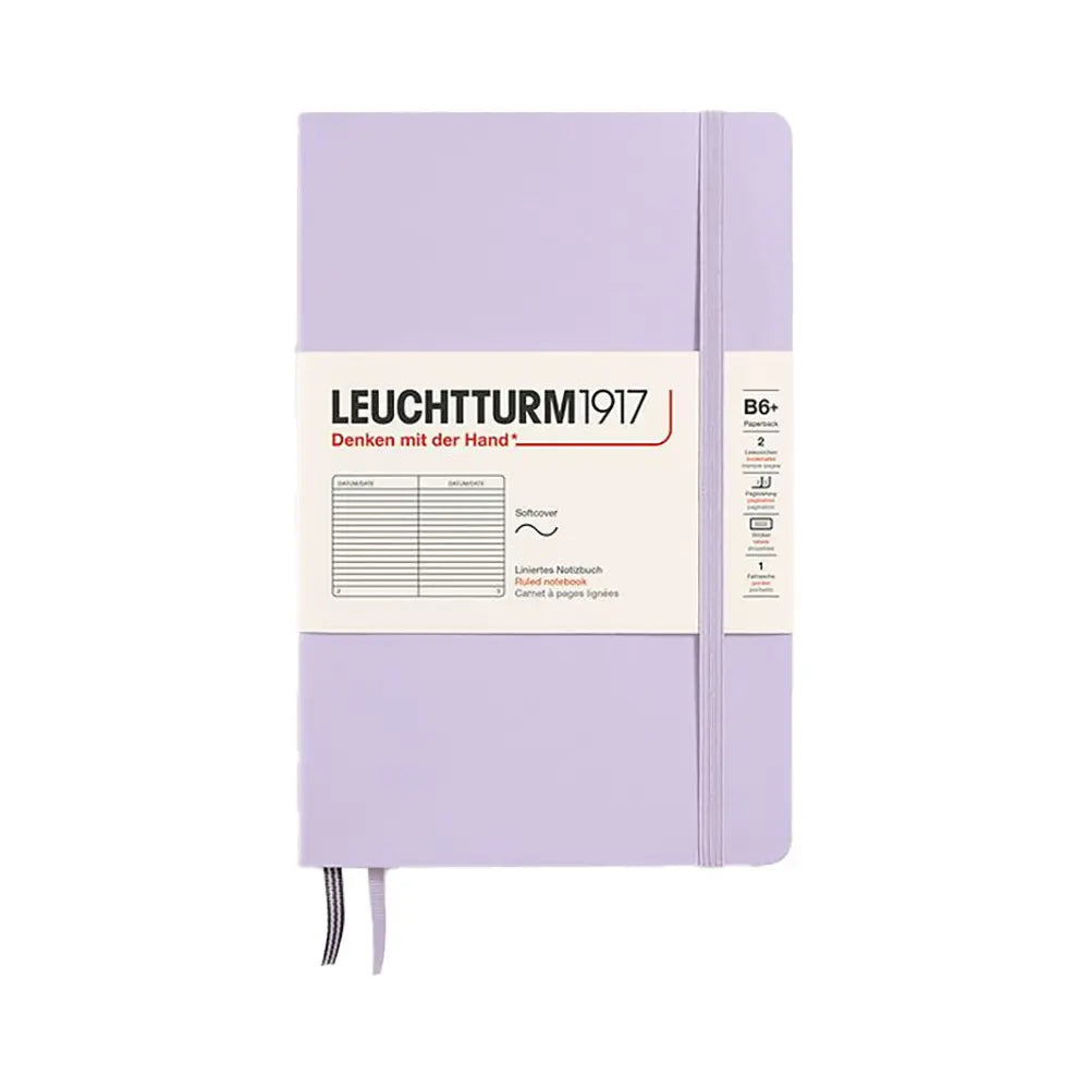 Leuchtturm 1917 B6+ Paperback Softcover Notebook 123ct