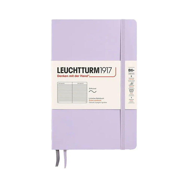 Leuchtturm 1917 B6+ Paperback Softcover Notebook 123ct
