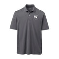 Lands' End Men's UW School of Music Polyester Polo Charcoal thumbnail