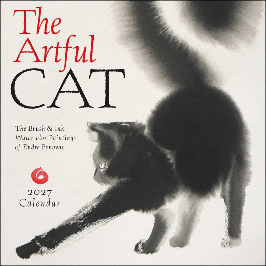 The Artful Cat 2027 Wall Calendar