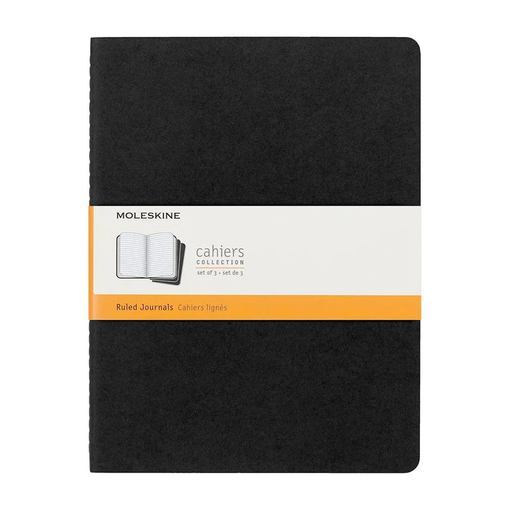 Moleskine Cahier Extra Large Soft Cover Journal 3 Pack