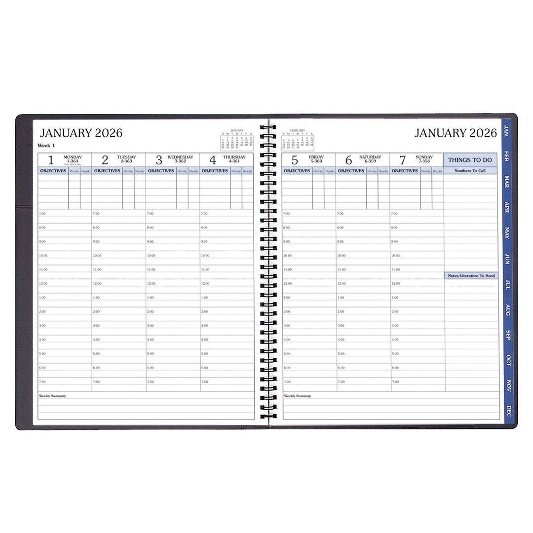 Payne Continental 2026 Annual 8.5" x 11" Time:Master Planner#color_black