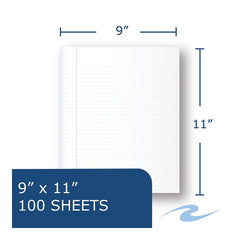 Roaring Spring Assorted 2 Subject College Ruled Spiral Bound Notebook 100ct