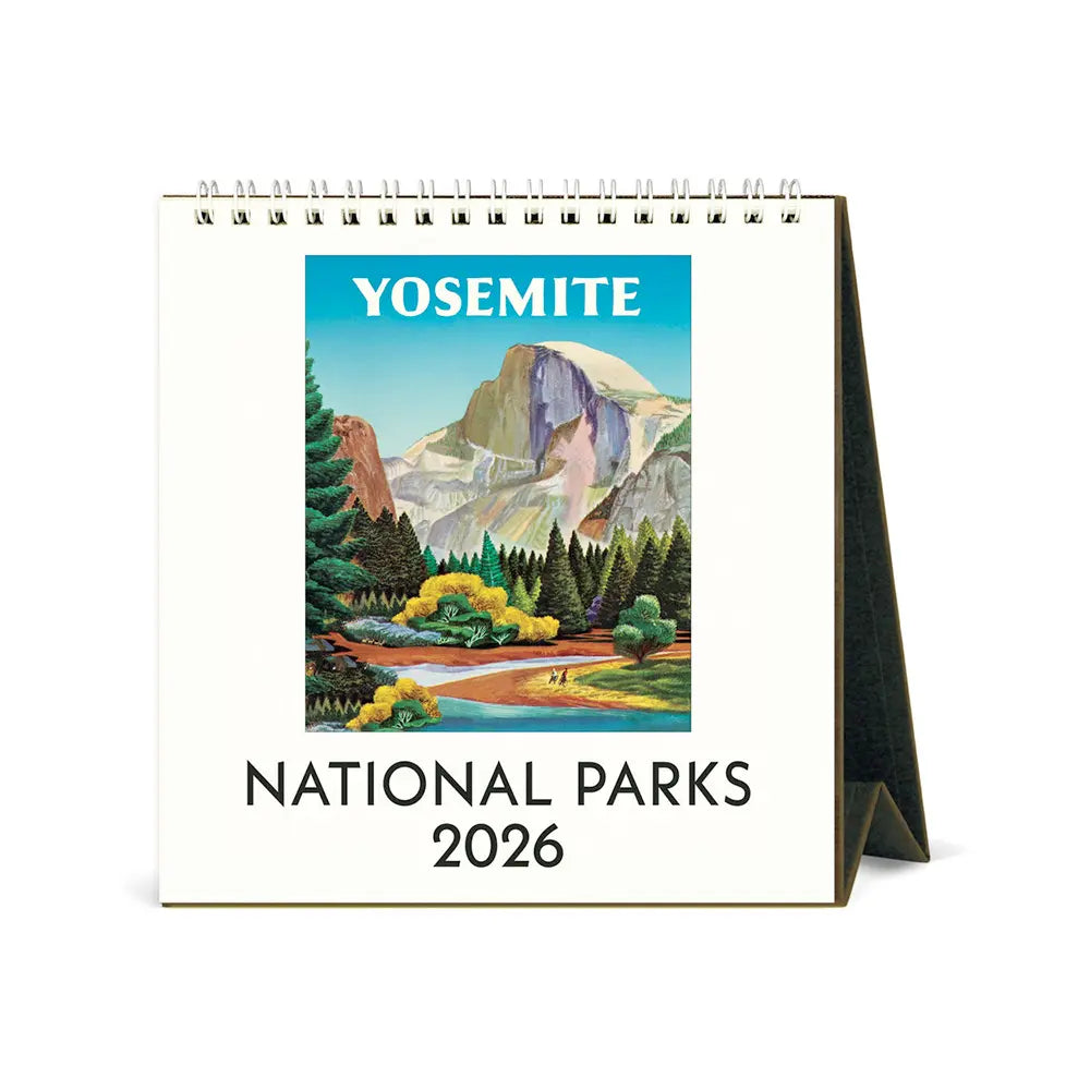 Cavallini National Parks 2026 Desk Calendar